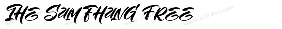 The Samfhang Free字体转换